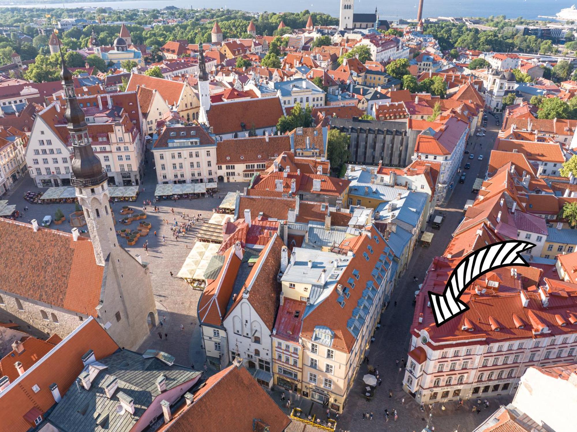 Old Town - Demini Apartment Tallinn Dış mekan fotoğraf